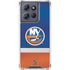 NHL New York Islanders Jersey Moto G Stylus 5G (2025) Clear Case