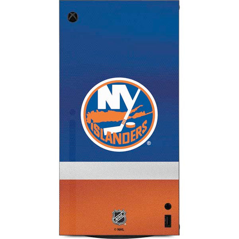 NHL New York Islanders Jersey XBox Series X Digital Edition Console Skin
