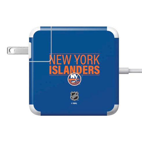 NHL New York Islanders Lineup 85W Power Adapter (15 and 17 inch MacBook Pro Charger) Skin