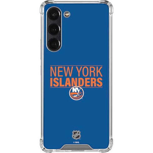 NHL New York Islanders Lineup Galaxy S24 FE Clear Case