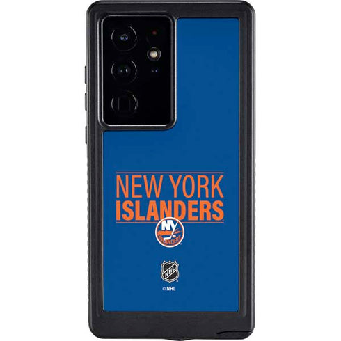 NHL New York Islanders Lineup Galaxy S24 Ultra Waterproof Case