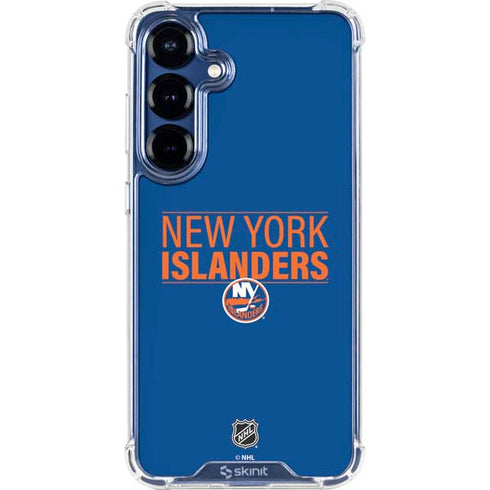 NHL New York Islanders Lineup Galaxy S25 Plus Clear Case