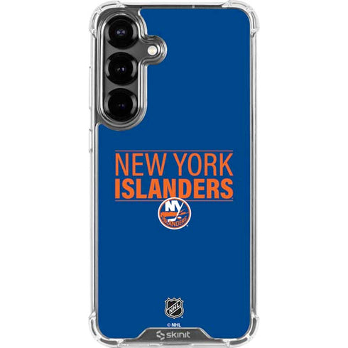 NHL New York Islanders Lineup Galaxy S26 Clear Case