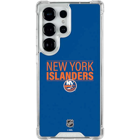 NHL New York Islanders Lineup Galaxy S26 Ultra Clear Case