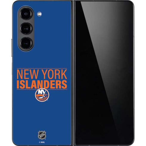 NHL New York Islanders Lineup Galaxy Z Fold5 5G Skin