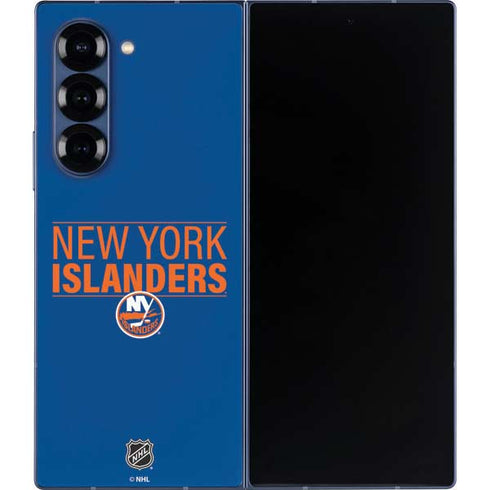 NHL New York Islanders Lineup Galaxy Z Fold6 Skin