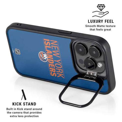 NHL New York Islanders Lineup iPhone 15 Pro Max Kickstand Case