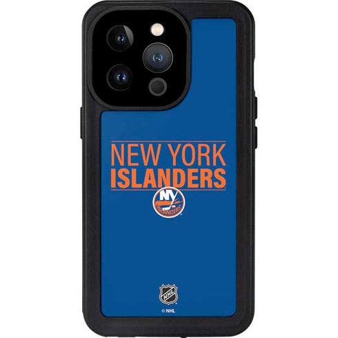 NHL New York Islanders Lineup iPhone 15 Pro Waterproof Case