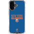 NHL New York Islanders Lineup iPhone 16 Plus Clear Case