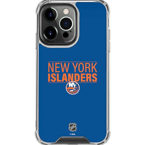 NHL New York Islanders Lineup iPhone 16 Pro Max Clear Case