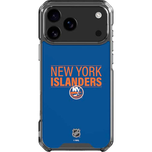 NHL New York Islanders Lineup iPhone 18 Pro Max Clear Case