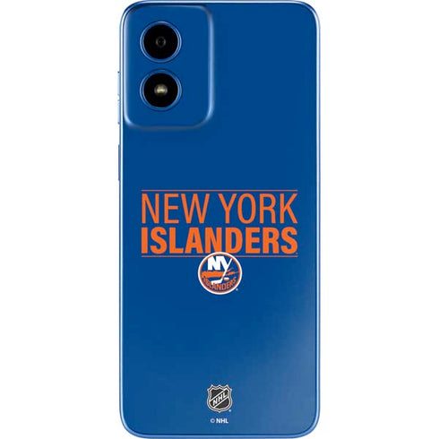 NHL New York Islanders Lineup Moto G Play 4G (2024) Skin