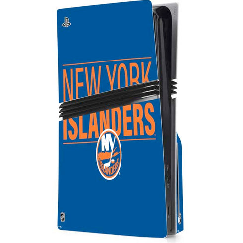NHL New York Islanders Lineup PS5 Pro Disk Console Skin
