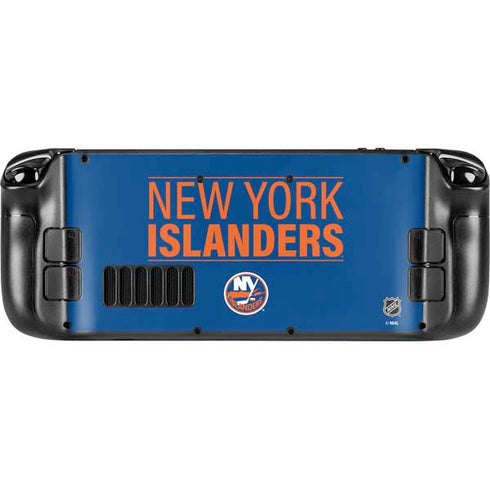NHL New York Islanders Lineup Steam Deck Handheld Gaming Computer OLED Skin
