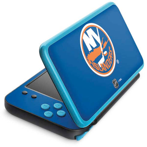 NHL New York Islanders Solid Background Nintendo Skins