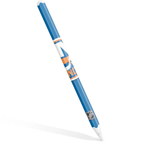 NHL New York Islanders Solid Background Apple Pencil (2nd Gen 2019) Skin