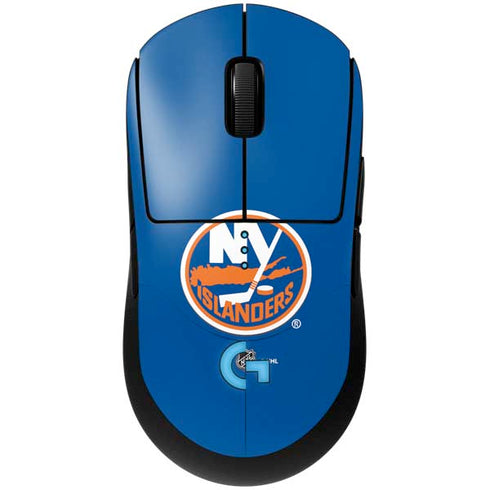 NHL New York Islanders Solid Background G Pro Wireless Gaming Mouse Skin