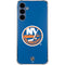 NHL New York Islanders Solid Background Galaxy A35 5G Clear Case