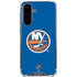 NHL New York Islanders Solid Background Galaxy A36 5G Clear Case