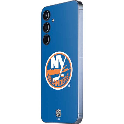 NHL New York Islanders Solid Background Galaxy A55 5G Skin
