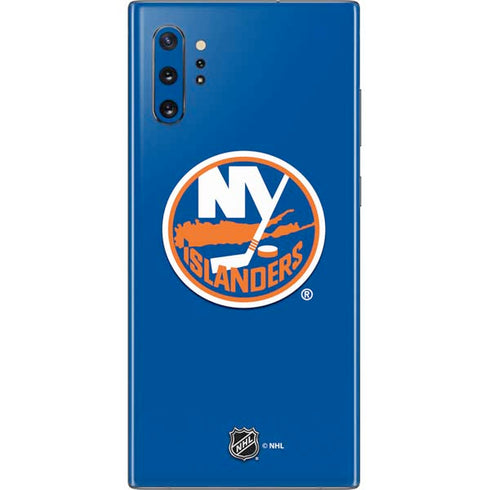NHL New York Islanders Solid Background Galaxy Note 10 Plus Skin