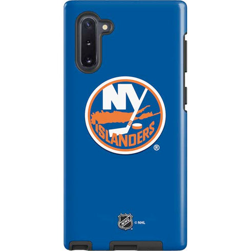 NHL New York Islanders Solid Background Galaxy Cases