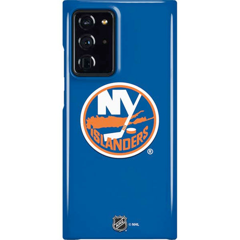 NHL New York Islanders Solid Background Galaxy Cases