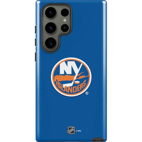 NHL New York Islanders Solid Background Galaxy S23 Ultra Pro Case
