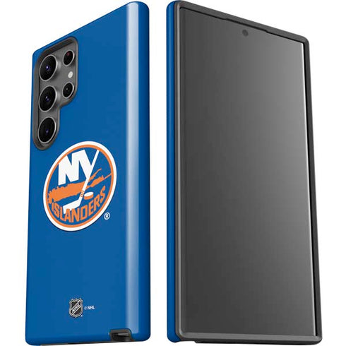 NHL New York Islanders Solid Background Galaxy S23 Ultra Pro Case