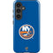NHL New York Islanders Solid Background Galaxy S25 Impact Case
