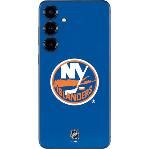 NHL New York Islanders Solid Background Galaxy S24 Plus Skin