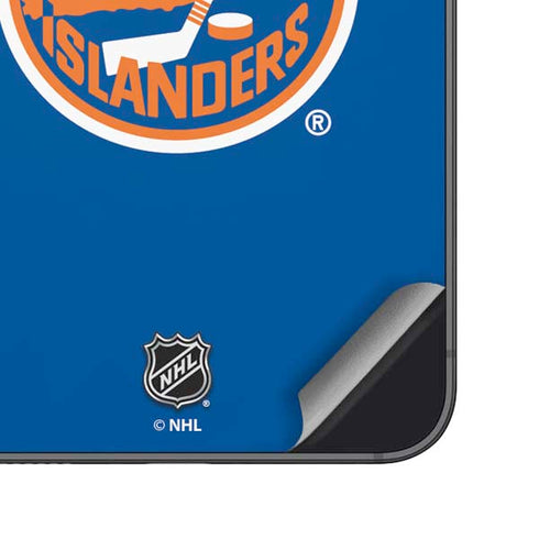 NHL New York Islanders Solid Background Galaxy S25 Skin