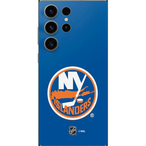 NHL New York Islanders Solid Background Galaxy S25 Ultra Skin
