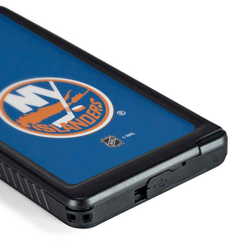 NHL New York Islanders Solid Background Galaxy S24 Ultra Waterproof Case