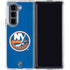 NHL New York Islanders Solid Background Galaxy Z Fold5 5G Clear Case