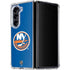 NHL New York Islanders Solid Background Galaxy Z Fold5 5G Clear Case