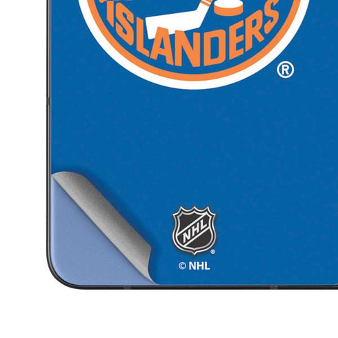NHL New York Islanders Solid Background Galaxy Z Fold5 5G Skin