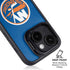 NHL New York Islanders Solid Background iPhone 15 Plus Kickstand Case