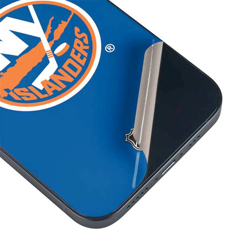 NHL New York Islanders Solid Background iPhone 15 Skin