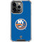 NHL New York Islanders Solid Background iPhone 16 Pro Clear Case