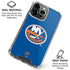 NHL New York Islanders Solid Background iPhone 16 Pro Clear Case