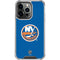 NHL New York Islanders Solid Background iPhone 16 Pro Max Clear Case