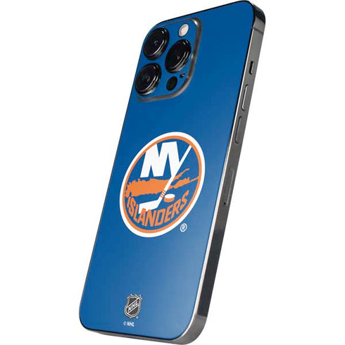 NHL New York Islanders Solid Background iPhone 16 Pro Max Skin