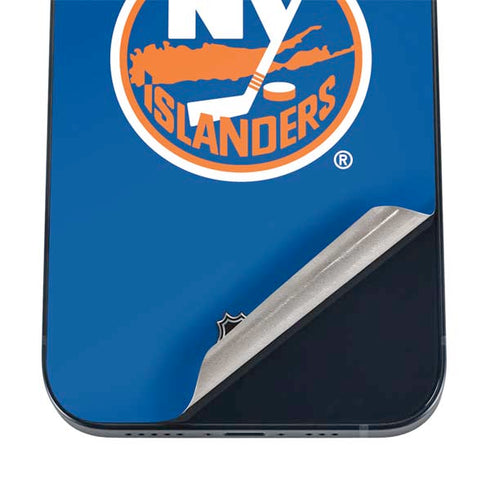 NHL New York Islanders Solid Background iPhone 16 Skin