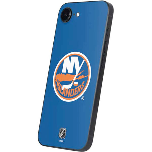 NHL New York Islanders Solid Background iPhone 16e Skin