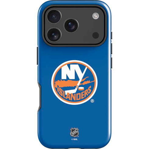 NHL New York Islanders Solid Background iPhone 18 Pro Impact Case
