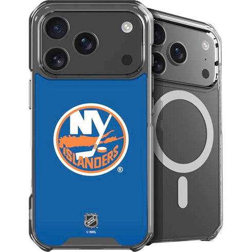 NHL New York Islanders Solid Background iPhone 18 Pro Max MagSafe Case