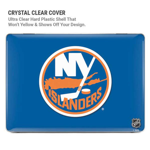 NHL New York Islanders Solid Background MacBook Pro 14in (2021-24) Case plus Skin