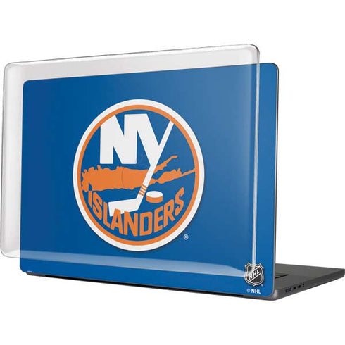 NHL New York Islanders Solid Background MacBook Cases