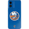 NHL New York Islanders Solid Background Moto G Play 4G (2024) Skin